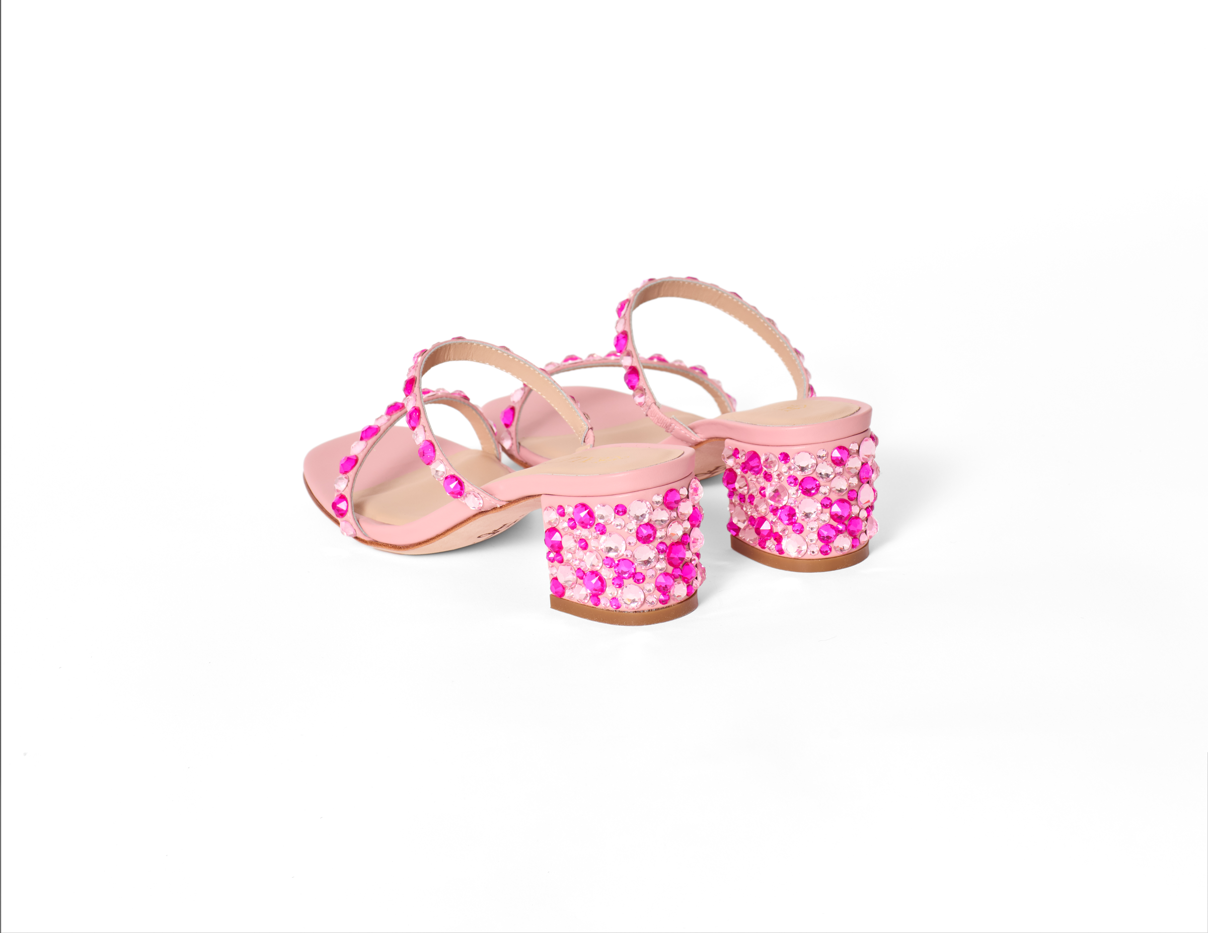 Katie Pink Crystal Heel
