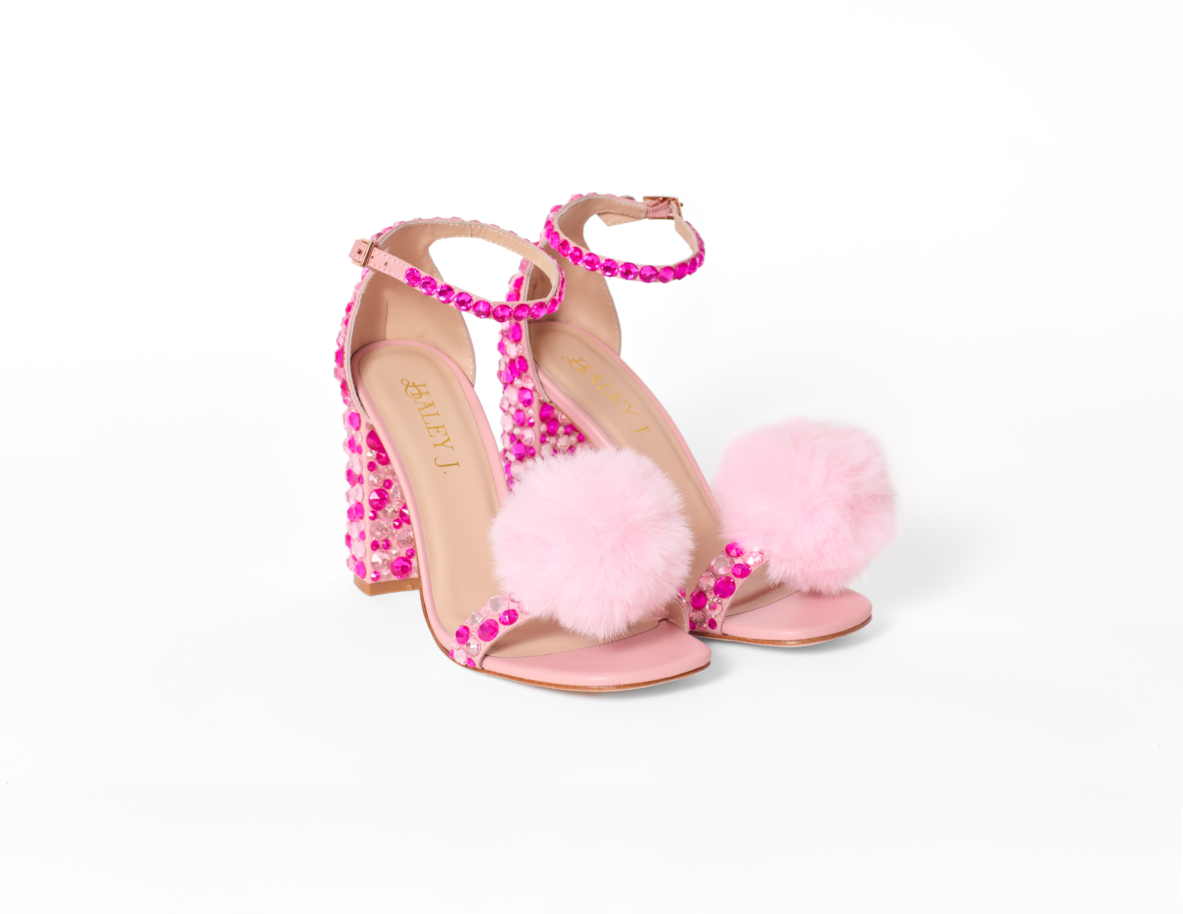 Pom Pom Pink Party Shoe